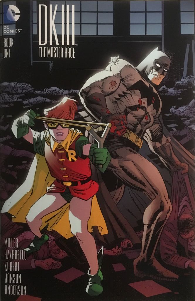 BATMAN DARK KNIGHT III : THE MASTER RACE # 1 (JANSON 1:25 VARIANT COVER)