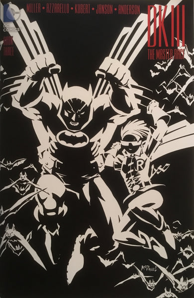 BATMAN DARK KNIGHT III : THE MASTER RACE # 3 McDANIEL 1:10 VARIANT COVER