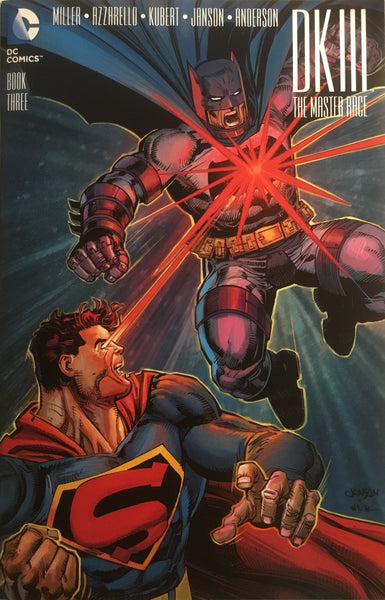 BATMAN DARK KNIGHT III : THE MASTER RACE # 3 JANSON 1:25 VARIANT COVER