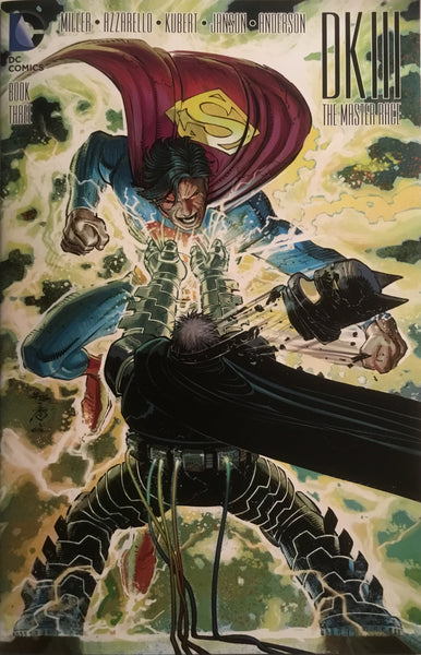 BATMAN DARK KNIGHT III : THE MASTER RACE # 3 ROMITA JR 1:50 VARIANT COVER