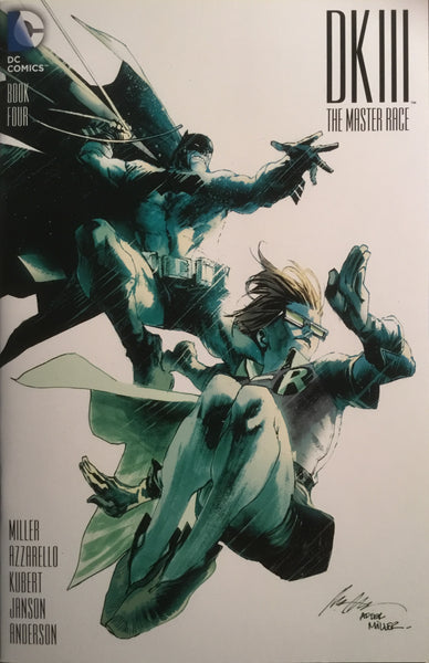 BATMAN DARK KNIGHT III : THE MASTER RACE # 4 ALBUQUERQUE 1:10 VARIANT COVER