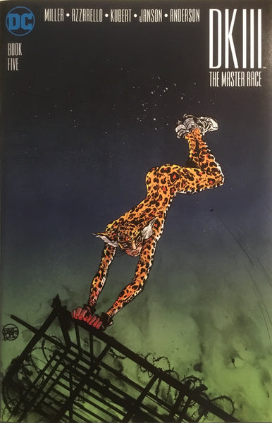 BATMAN DARK KNIGHT III : THE MASTER RACE # 5 POPE 1:50 VARIANT COVER