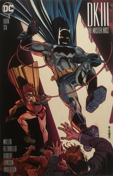BATMAN DARK KNIGHT III : THE MASTER RACE # 6 JANSON 1:25 VARIANT COVER