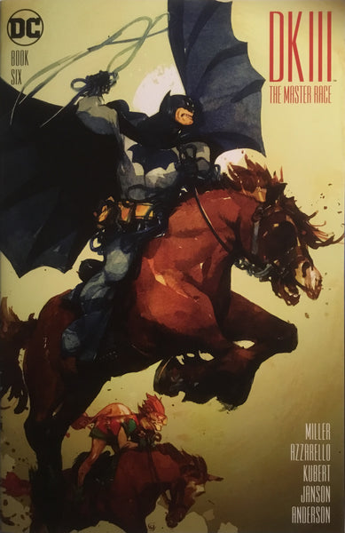 BATMAN DARK KNIGHT III : THE MASTER RACE # 6 TOCCHINI 1:50 VARIANT COVER