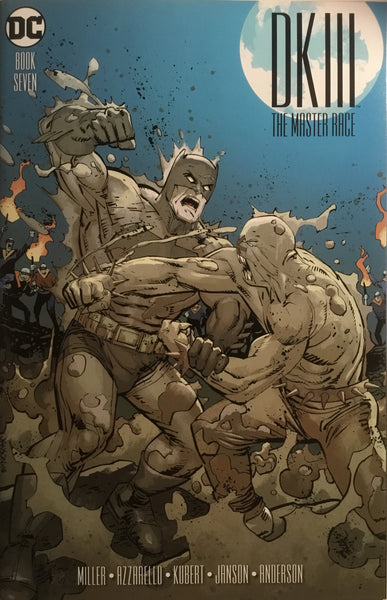 BATMAN DARK KNIGHT III : THE MASTER RACE # 7 JANSON 1:25 VARIANT COVER