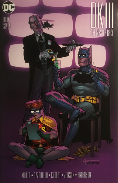 BATMAN DARK KNIGHT III : THE MASTER RACE # 7 CHAYKIN 1:50 VARIANT COVER