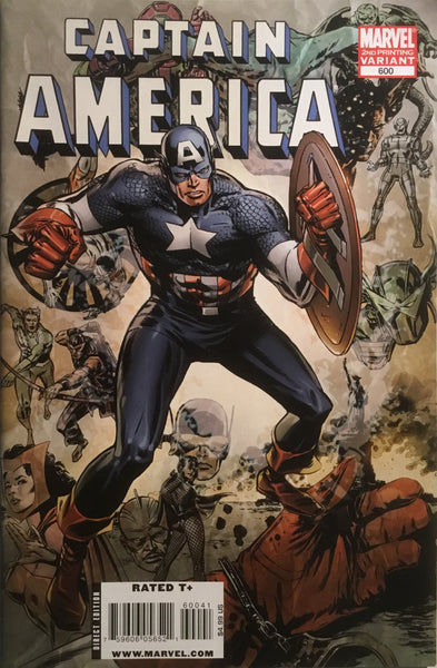 CAPTAIN AMERICA (2005-2011) # 600 SECOND PRINTING