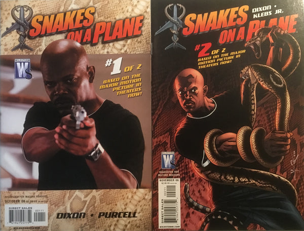 SNAKES ON A PLANE # 1 & 2