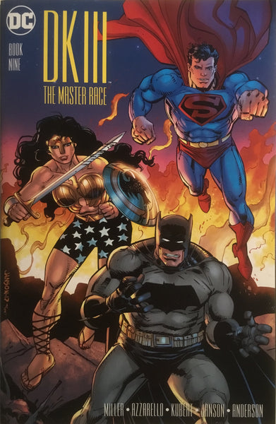 BATMAN DARK KNIGHT III : THE MASTER RACE # 9 JANSON 1:25 VARIANT COVER