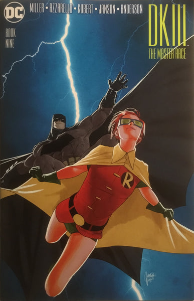 BATMAN DARK KNIGHT III : THE MASTER RACE # 9 JANIN 1:10 VARIANT COVER
