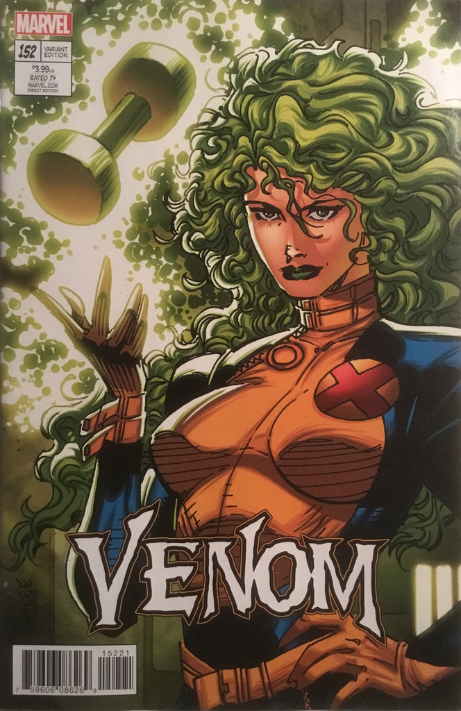 JIM LEE X-MEN TRADING CARD VARIANT COVER - POLARIS (VENOM #152)