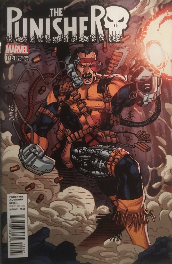 JIM LEE X-MEN TRADING CARD VARIANT COVER - FORGE (THE PUNISHER #14)