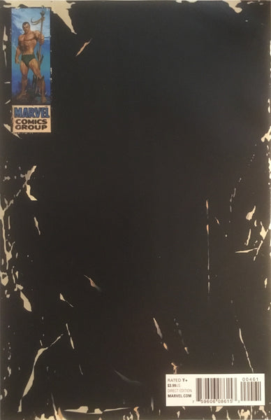 JOE JUSKO CORNER BOX VARIANT COVER - INHUMANS VS X-MEN # 4