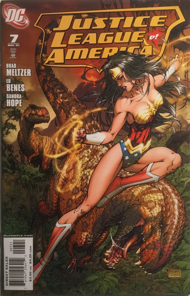 JUSTICE LEAGUE OF AMERICA (2006-2011) # 7 TURNER 1:10 VARIANT COVER