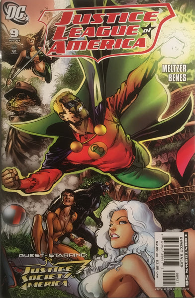 JUSTICE LEAGUE OF AMERICA (2006-2011) # 9 JIMENEZ 1:10 VARIANT COVER