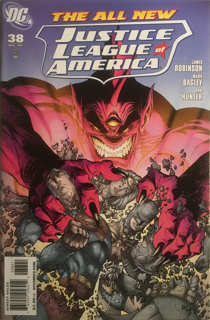 JUSTICE LEAGUE OF AMERICA (2006-2011) #38 KUBERT 1:25 VARIANT COVER