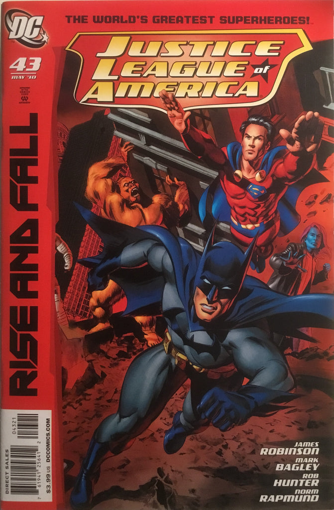 JUSTICE LEAGUE OF AMERICA (2006-2011) #43 MAYHEW 1:25 VARIANT COVER