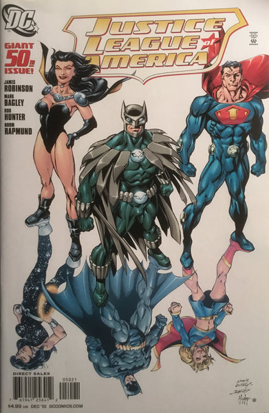 JUSTICE LEAGUE OF AMERICA (2006-2011) #50 BAGLEY 1:10 VARIANT COVER