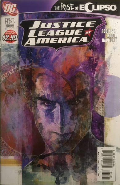 JUSTICE LEAGUE OF AMERICA (2006-2011) #54 MACK 1:10 VARIANT COVER