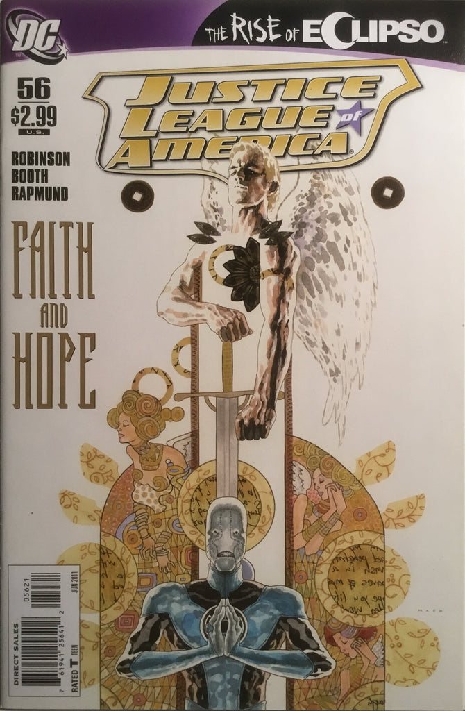 JUSTICE LEAGUE OF AMERICA (2006-2011) #56 MACK 1:10 VARIANT COVER