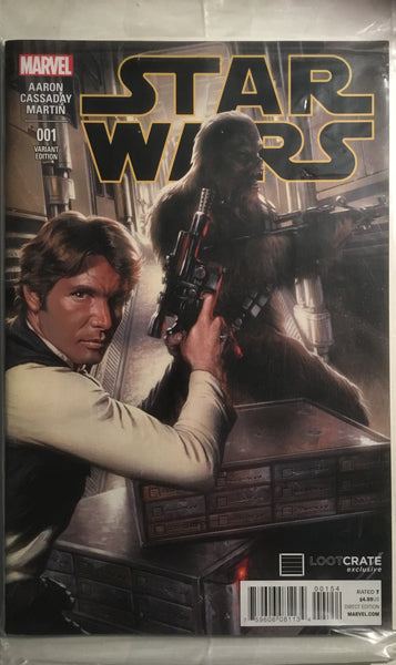 STAR WARS (2015-2020) # 1 LOOT CRATE EXCLUSIVE VARIANT COVER