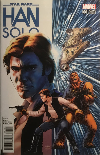 STAR WARS HAN SOLO # 1 CASSADAY 1:50 VARIANT COVER