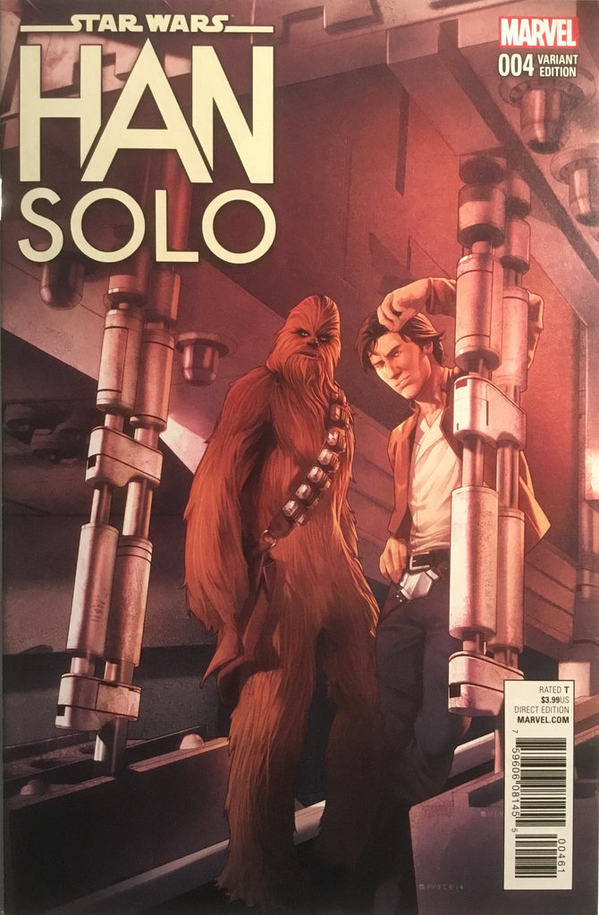 STAR WARS HAN SOLO # 4 CAMPBELL 1:25 VARIANT COVER