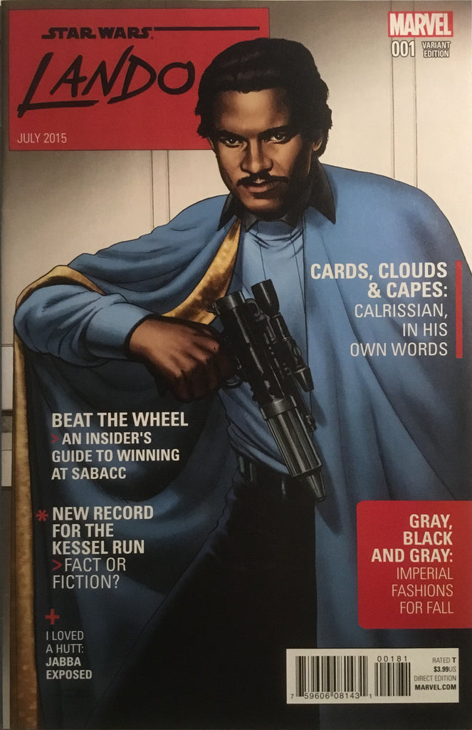 STAR WARS : LANDO # 1 CASSADAY 1:50 VARIANT COVER