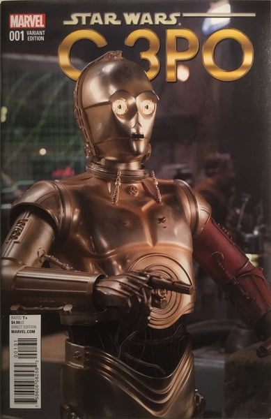 STAR WARS C-3PO # 1 MOVIE PHOTO 1:15 VARIANT COVER