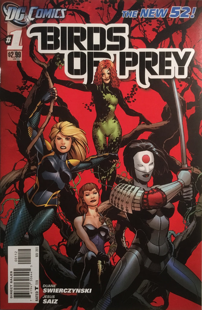 BIRDS OF PREY (NEW 52) # 01 SECOND PRINTING