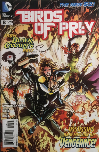 BIRDS OF PREY (NEW 52) # 08
