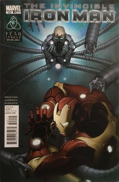 INVINCIBLE IRON MAN (2008-2011) #502