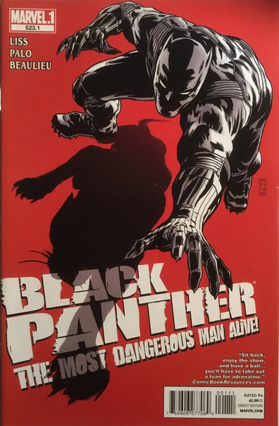 BLACK PANTHER THE MOST DANGEROUS MAN ALIVE # 523.1