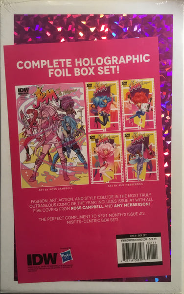 JEM AND THE HOLOGRAMS HOLOGRAPHIC FOIL BOXED SET