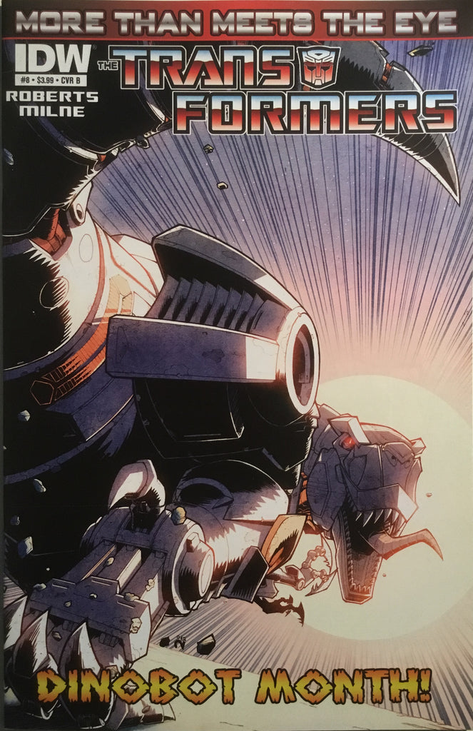 TRANSFORMERS MORE THAN MEETS THE EYE # 8 COVER B