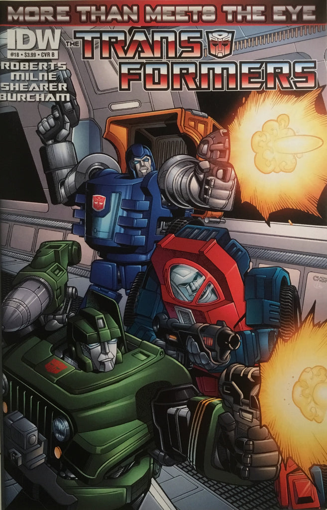 TRANSFORMERS MORE THAN MEETS THE EYE #18 COVER B