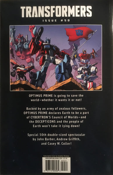 TRANSFORMERS ROBOTS IN DISGUISE #50 SUB COVER A