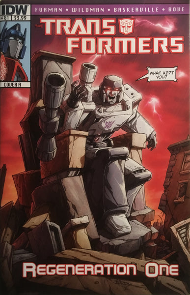 TRANSFORMERS REGENERATION ONE #81 COVER A