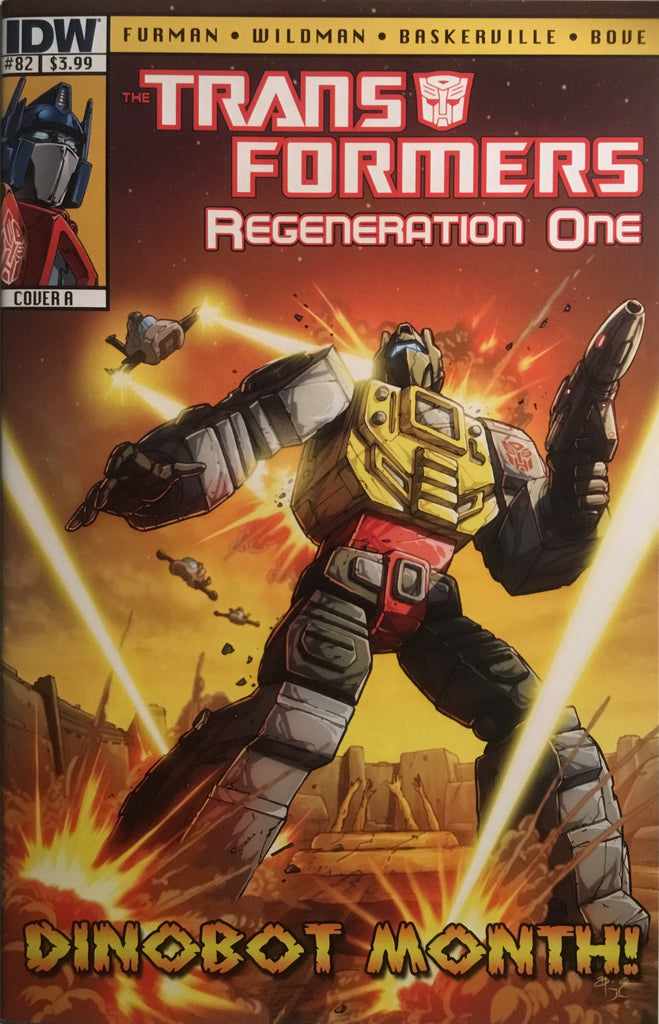 TRANSFORMERS REGENERATION ONE #82 COVER A