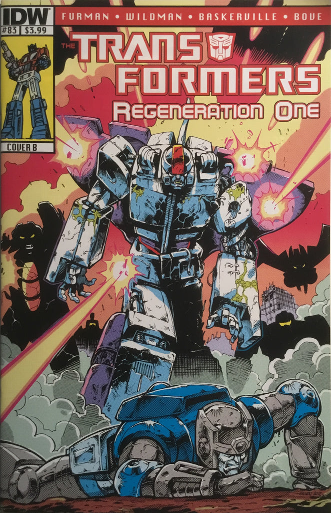 TRANSFORMERS REGENERATION ONE #83 COVER B