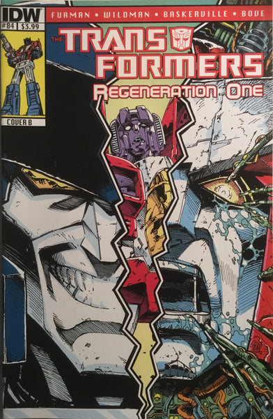 TRANSFORMERS REGENERATION ONE #84 COVER B