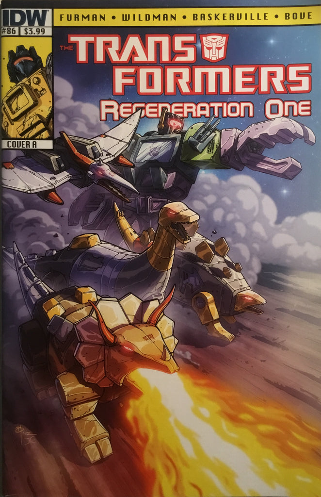 TRANSFORMERS REGENERATION ONE #86 COVER A