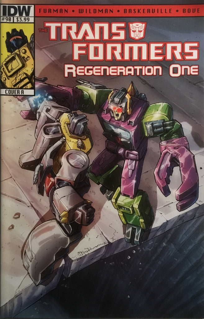 TRANSFORMERS REGENERATION ONE #90 COVER A