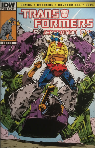 TRANSFORMERS REGENERATION ONE #90 COVER B