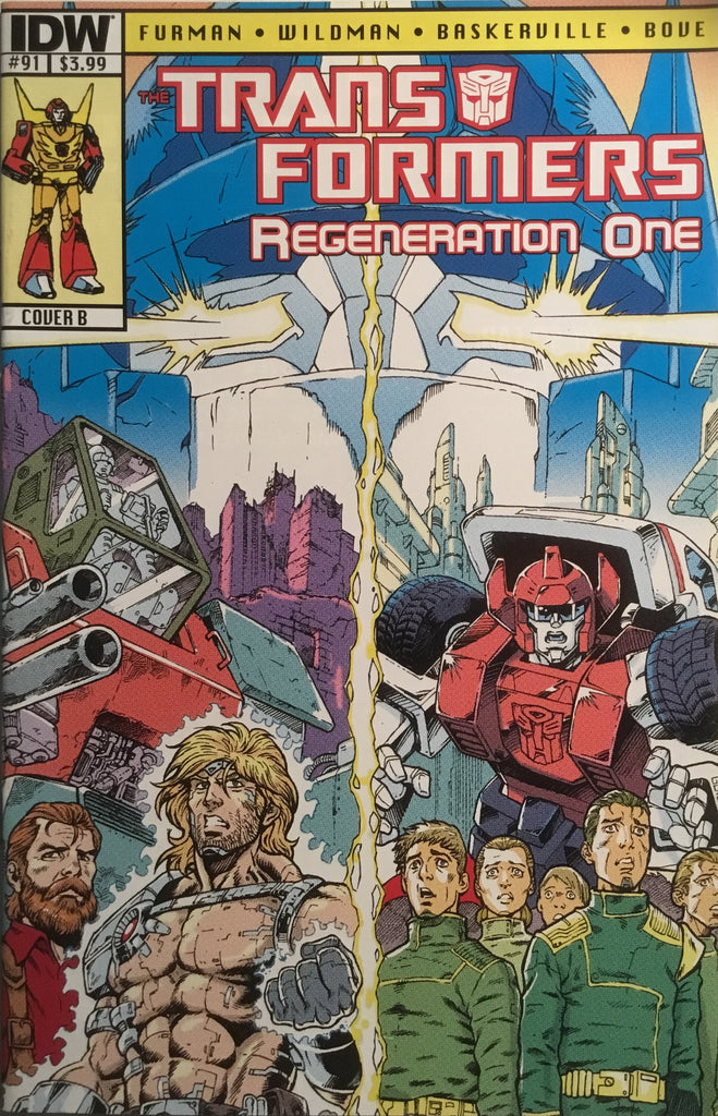 TRANSFORMERS REGENERATION ONE #91 COVER B