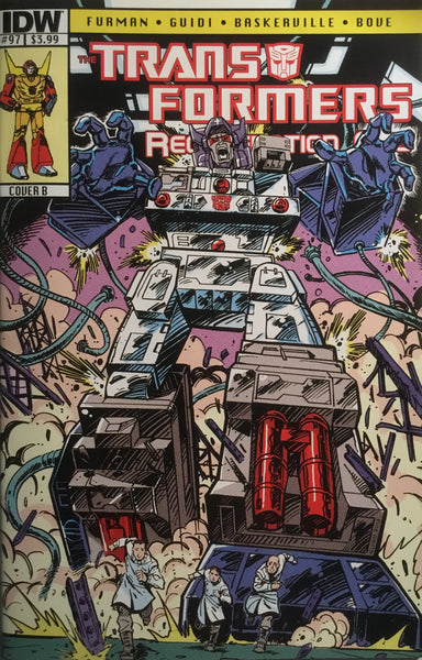 TRANSFORMERS REGENERATION ONE #97 COVER B