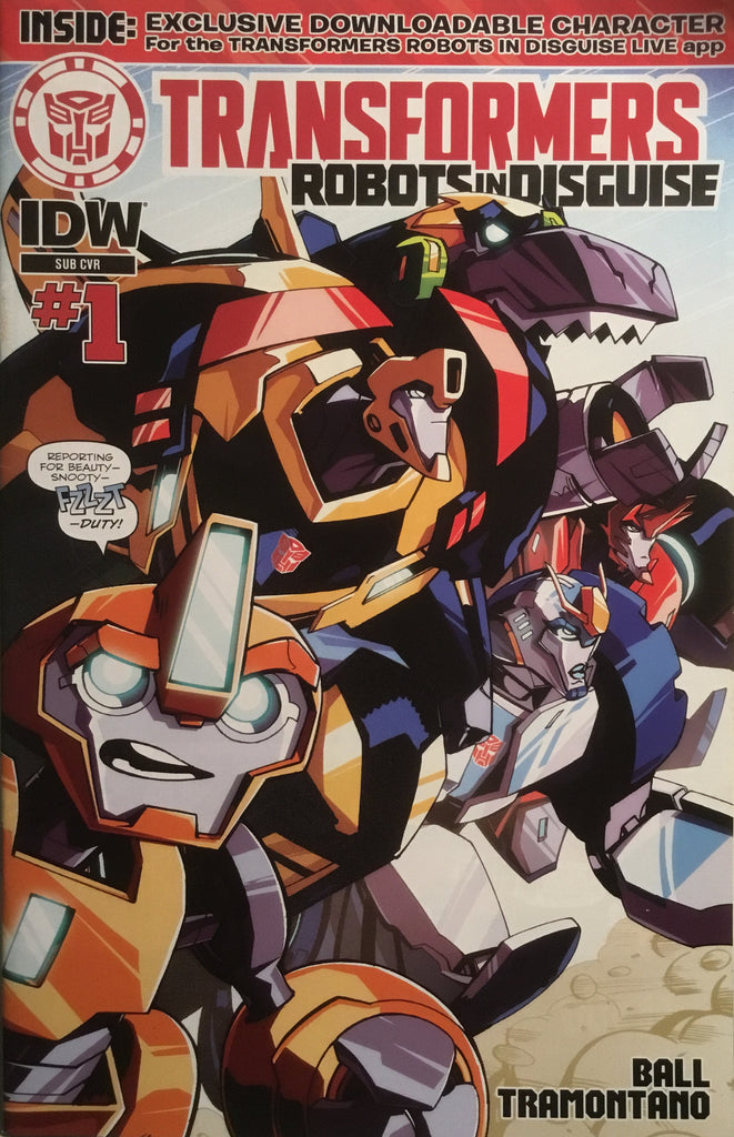 TRANSFORMERS ROBOTS IN DISGUISE ANIMATED # 1 (SUB-COVER)