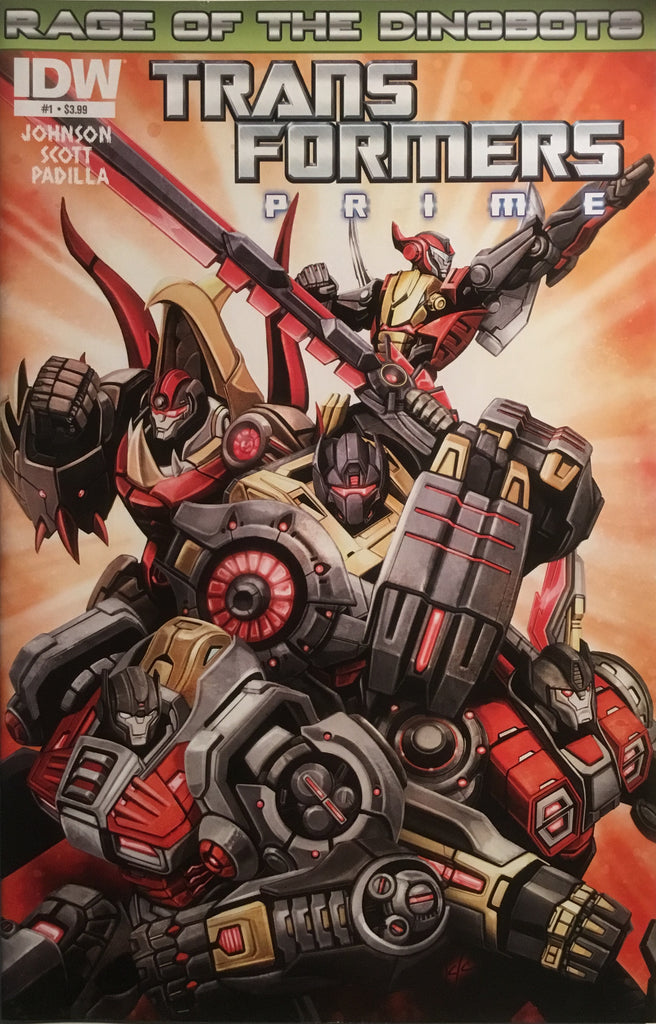 TRANSFORMERS PRIME : RAGE OF THE DINOBOTS # 1