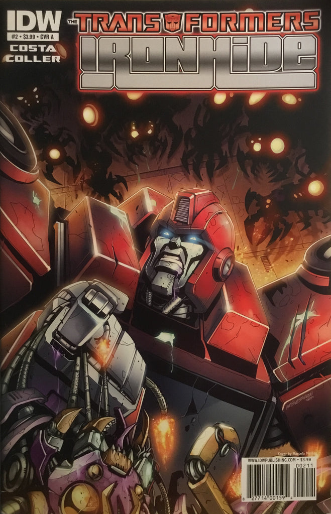 TRANSFORMERS IRONHIDE # 2 COVER A
