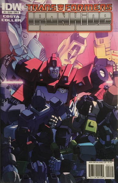 TRANSFORMERS IRONHIDE # 2 COVER B